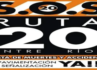 R20: Por los accidentes y muertes exigen la puesta en condiciones de la ruta desde Basavilbaso a Gualeguaychú