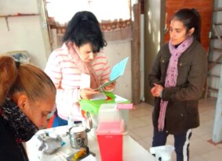 Un equipo interdisciplinario atendió en el ex FAPU