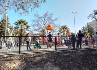 La plaza blanda fue inaugurada