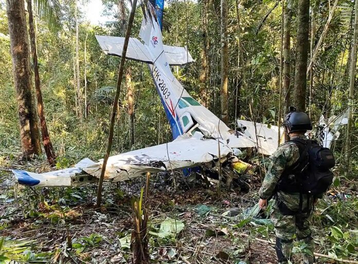 p10 Avioneta Colombia