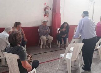 Tarifa eléctrica. La Asamblea se reunió con vecinos de Bajada Grande