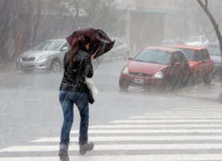 El SMN advirtió por tormentas fuertes
