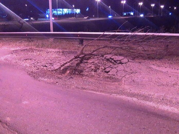 Accidente, choque en la Ruta 39