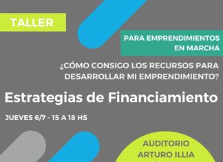 Llevarán a cabo un taller sobre «Estrategias de financiamiento» para emprendimientos