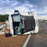 P1 – Camión volcó