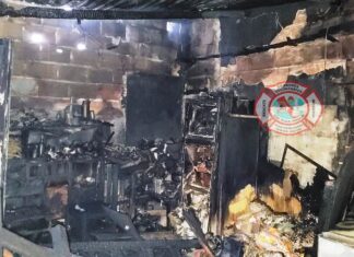 Un incendio consumió una vivienda en La Concepción