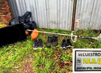Tres adolescentes robaron elementos de una casa