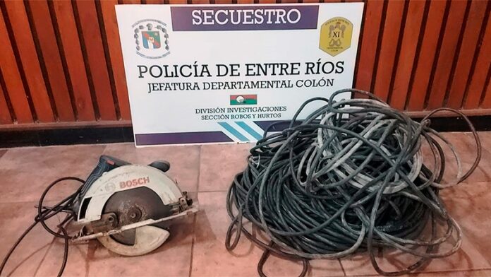 Pagina 6 Recuperaron elementos robados de una obra