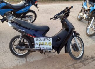 Recuperaron una moto robada hace cuatro meses
