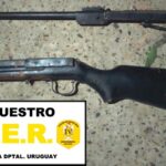 Pagina 6 Secuestraron un arma de fuego modificada
