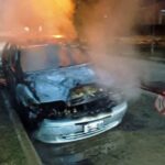 Pagina 6 Un auto fue reducido a cenizas en La Histórica