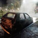 Pagina 6 Un auto fue reducido a cenizas en La Históricaa