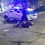 Pagina 6 Una motociclista herida tras chocar con una camioneta