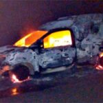Pagina 7 Se incendió utilitario que transportaba remedios