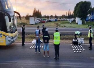 Tres condenados por transportar marihuana