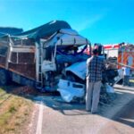 Pagina 7 Un camión chocó desde atrás a otro en ruta 6