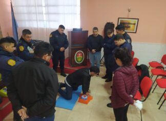 Personal policial fue capacitado en RCP