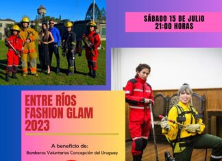 Mañana llega el «Entre Ríos Fashion Glam» a beneficio de los Bomberos