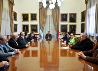 Bordet firmó el comienzo de la obra de la Ruta 39