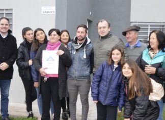 El IAPV inauguró otras 68 viviendas en cinco localidades entrerrianas