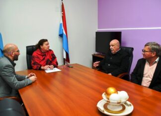Firmaron convenios para obras viales