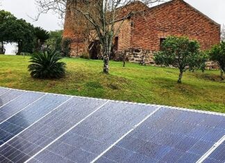 Instalaron paneles solares en el Molino Forclaz