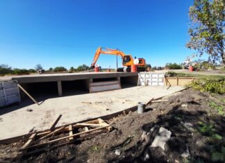 Concluyó la construcción del sistema de desagües pluviales en Santa Anita