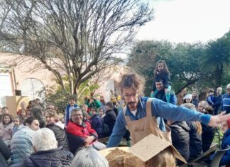 El Palacio San José con diversas obras y visitas
