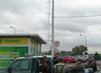 GUALEGUAYCHÚ. Gendarmería allanó la casa de cambio en Carrefour