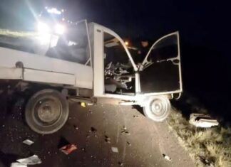 Otro choque en la Ruta 20, con tres personas lesionadas