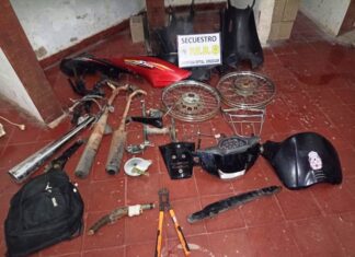 En La Tablada. Allanaron una casa por el robo de una moto
