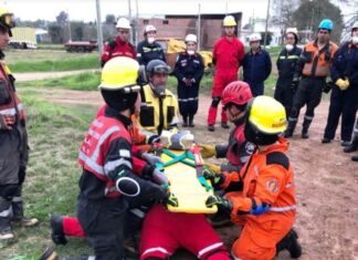 Se dictó una capacitación para Bomberos del BREC