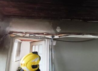Un departamento ardió en llamas en Sartorio al 2000