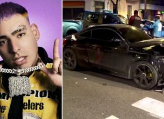 Indagan hoy al cantante Kaleb Di Masi por los choques y el intento de fuga en Villa Urquiza