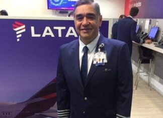 Murió un piloto en pleno vuelo
