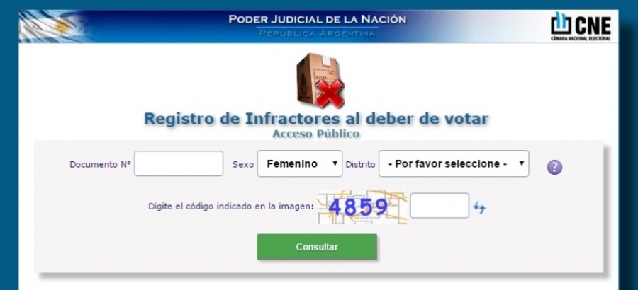 Infractores Si No Votaste En Las Elecciones Tenés Que Presentar Un