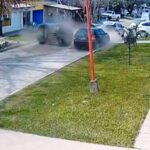 Pagina 6 Un choque en cadena afectó a cuatro vehículoss