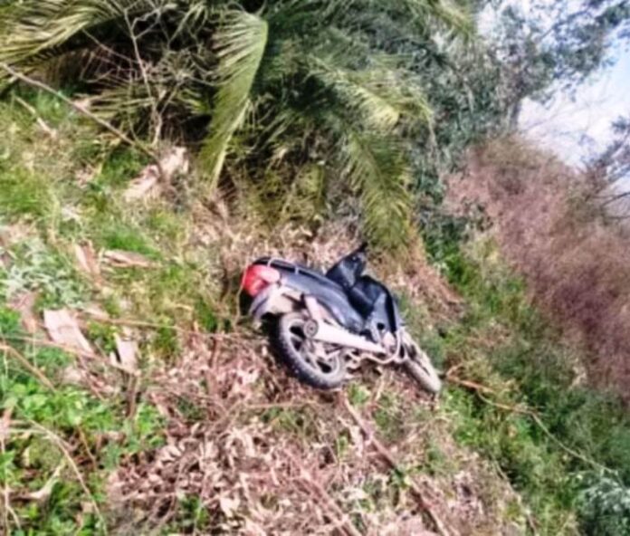 Pagina 7 Secuestraron una moto abandonada en la vía pública