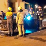 Pagina 8 Condutor hospitalizado tras choque en autovía Artigas