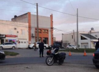Dos motociclistas heridos sobre el bulevar Uncal