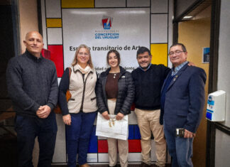 Italiana se encuentra de intercambio cultural en Concepción del Uruguay