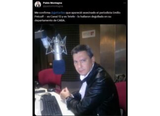 Hallan muerto a un histórico periodista de El Trece y Telefe