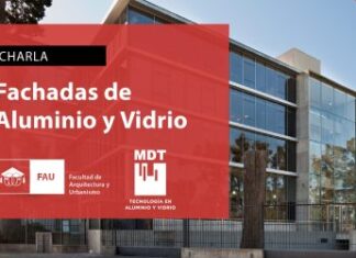 UCU realizará una charla de «Fachadas de aluminio y vidrio»