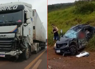 Un hombre murió tras chocar contra un camión
