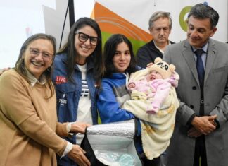 Entregaron kits de lactancia del Plan 1.000 Días