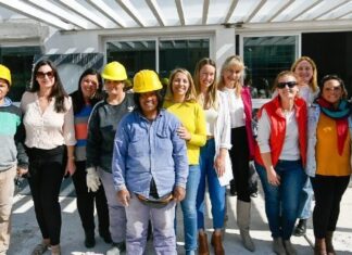 Aumentó el número de mujeres en la construcción