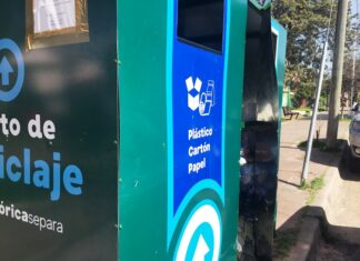 Plaza Urquiza. Piden por el arreglo del Punto Limpio