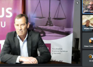 Ciencias jurídicas. Hubo una cátedra abierta sobre conciencia ciudadana
