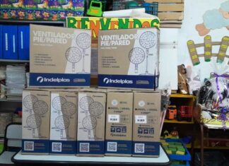 De manos de Emanuel Noir. La Escuela Nº114 recibió una importante donación