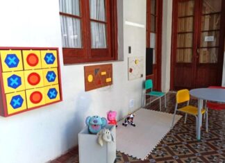 Tribunales de Colón. Habilitan un espacio lúdico para los niños